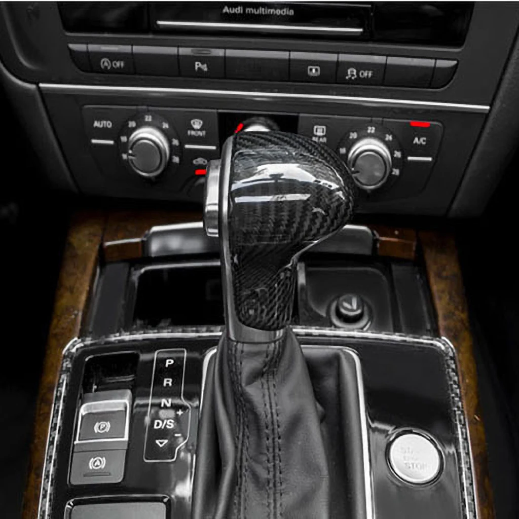 Головка переключения передач для Audi old A4/A5/A6/A7/Q3/Q5/Q7 из углеродного волокна
Головка переключения передач для Audi old A4/A5/A6/A7/Q3/Q5/Q7 из углеродного волокна