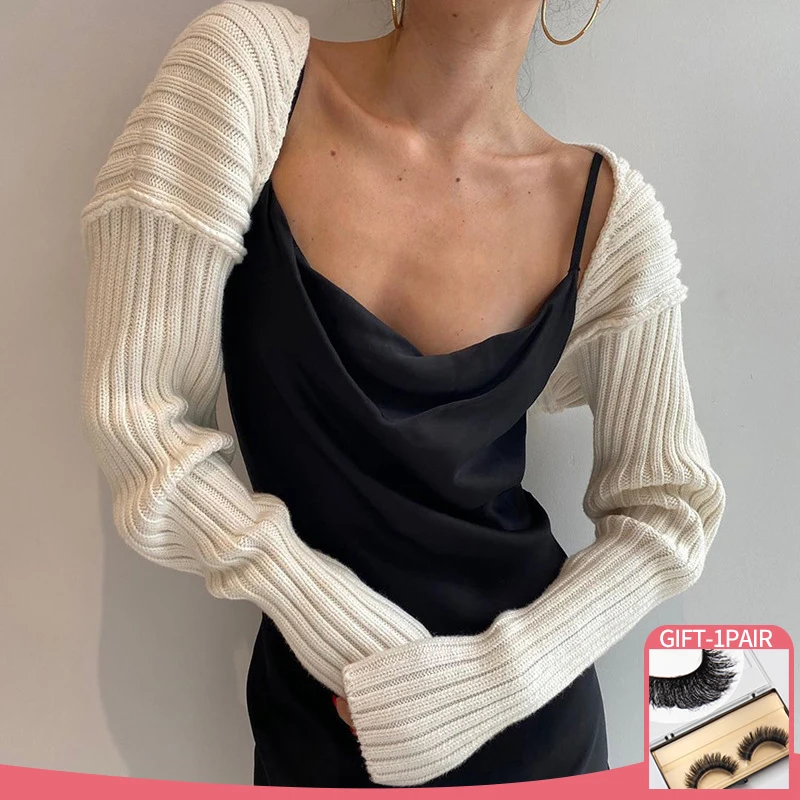Korean Fashion Sweater Autumn Winter Clothes Women Ultra-short Coat Knitted Crop Tops Long Sleeve Solid Color Sexy Cardigan Tops
Korean Fashion Sweater Autumn Winter Clothes Women Ultra-short Coat Knitted Crop Tops Long Sleeve Solid Color Sexy Cardigan Tops