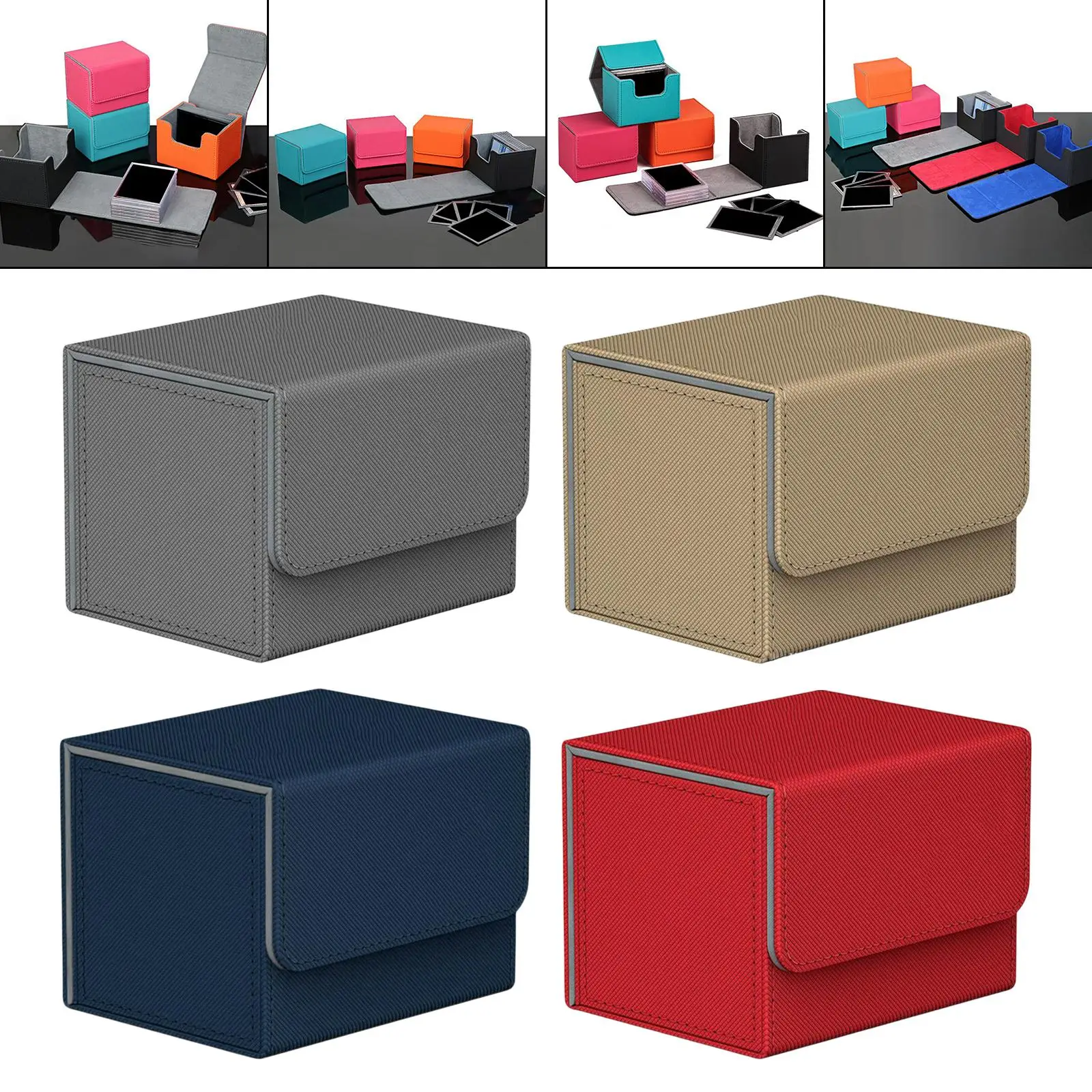 Trading Card Deck Case Baseball Card Display Organization Album MTG Card Organizer Storage for TCG OCG Card Organizer Holder
Trading Card Deck Case Baseball Card Display Organization Album MTG Card Organizer Storage for TCG OCG Card Organizer Holder