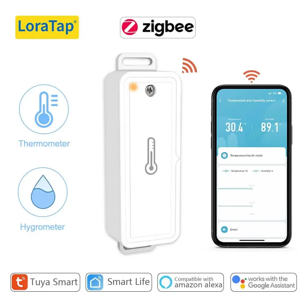 NEW2023 ZigBee 3.0 Temperature and Humidity Sensor Smart Life intelligent adjust environment Home Alexa
NEW2023 ZigBee 3.0 Temperature and Humidity Sensor Smart Life intelligent adjust environment Home Alexa