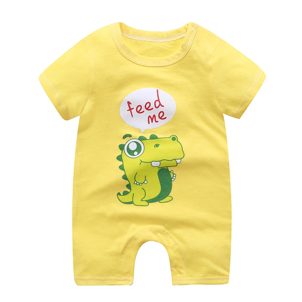 0-24 Months Old Boys And Girls' Short Sleeved Baby Jumpsuit, Cute Cartoon Clothing For Children, Summer Children Unisex Jumpsuit
0-24 Months Old Boys And Girls' Short Sleeved Baby Jumpsuit, Cute Cartoon Clothing For Children, Summer Children Unisex Jumpsuit
