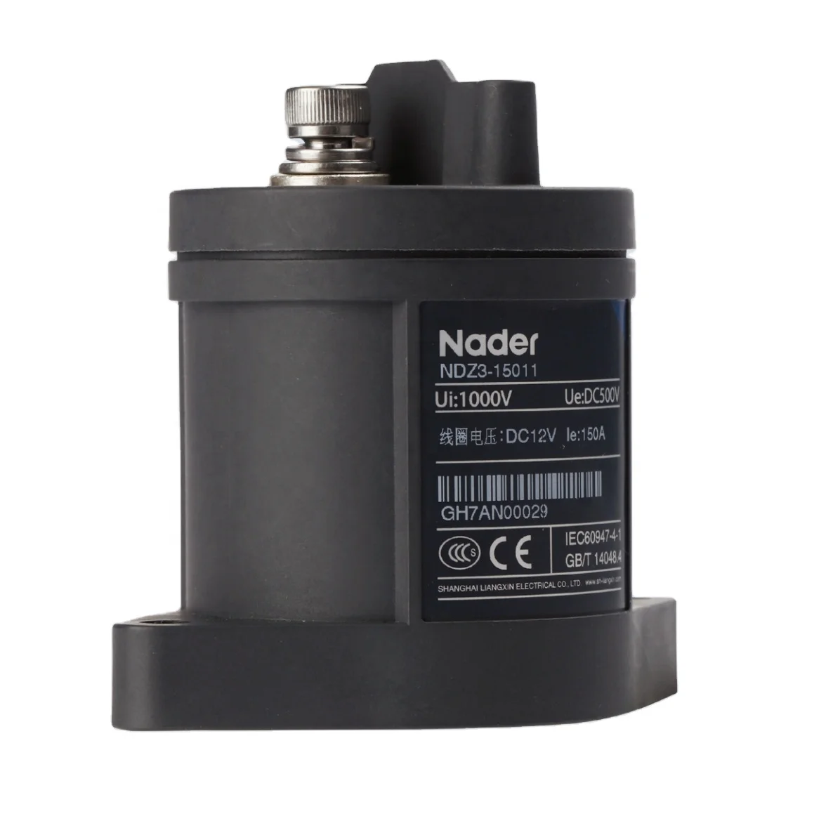 NDZ3X-35010 High Voltage DC contactor for Electric vehicle 1000V 350A DC Relay For electric vehicle charging pile
NDZ3X-35010 High Voltage DC contactor for Electric vehicle 1000V 350A DC Relay For electric vehicle charging pile