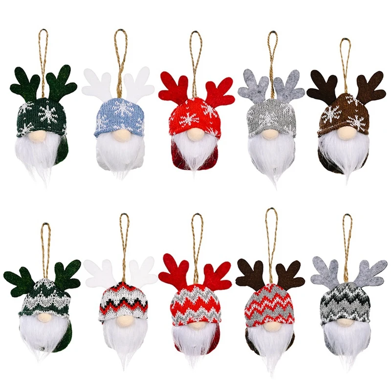 Christmas Pendant Decor Antlers Knitted Hat Faceless Doll For Christmas Tree Hanging Pendant Holiday Decor Accessorie
Christmas Pendant Decor Antlers Knitted Hat Faceless Doll For Christmas Tree Hanging Pendant Holiday Decor Accessorie