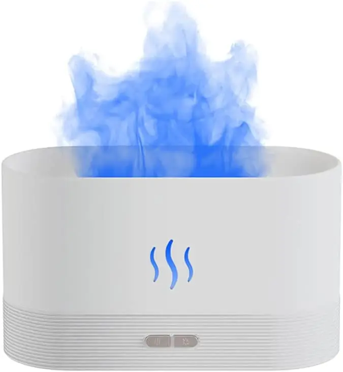 de difusor de chama, 7 opções de cores, Ultrassônico 180ML USB de chama óleo essencial difusores de lâmpada de humor de c
de difusor de chama, 7 opções de cores, Ultrassônico 180ML USB de chama óleo essencial difusores de lâmpada de humor de c