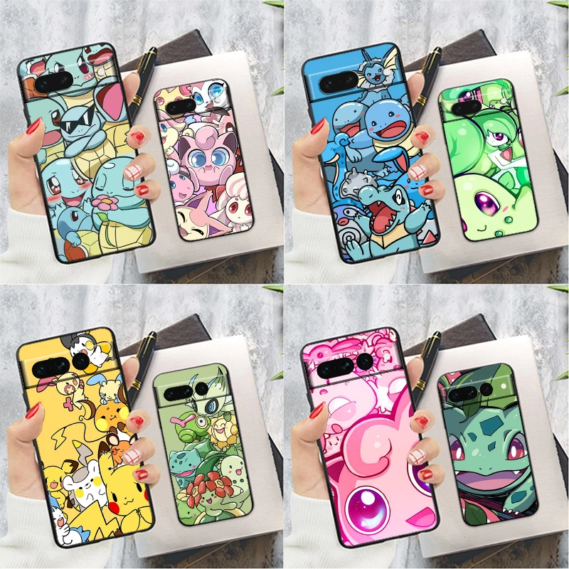 Pokemon Elves Cartoon For Google Pixel 8 7 6 6A 5 4 5A 4A XL Pro 5G Silicone Shockproof Soft TPU Black Phone Case Cover Fundas
Pokemon Elves Cartoon For Google Pixel 8 7 6 6A 5 4 5A 4A XL Pro 5G Silicone Shockproof Soft TPU Black Phone Case Cover Fundas