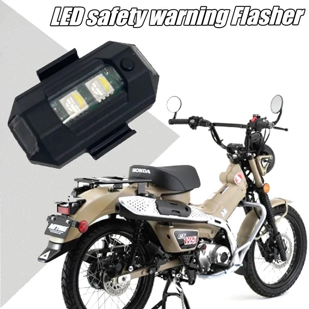 HunterCub night ride LED safety warning flasher For Honda CT125 CT 125 2020 2021 2022
HunterCub night ride LED safety warning flasher For Honda CT125 CT 125 2020 2021 2022