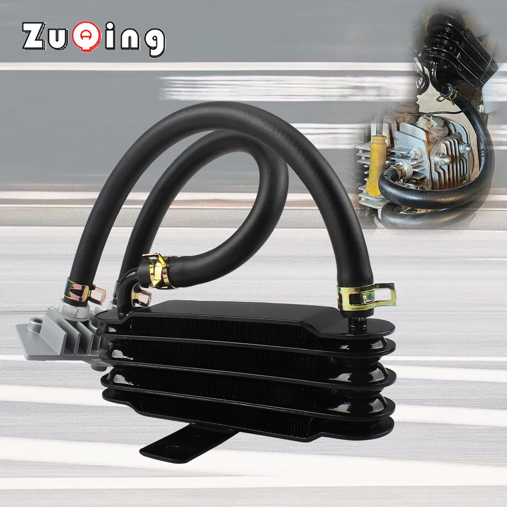Oil Cooler Motorcycle 4 Layers 50cc Engine Cooling System Aluminum Kit Enduro Motocross Universal Parts Dirt Bike Oil Radiator
Oil Cooler Motorcycle 4 Layers 50cc Engine Cooling System Aluminum Kit Enduro Motocross Universal Parts Dirt Bike Oil Radiator