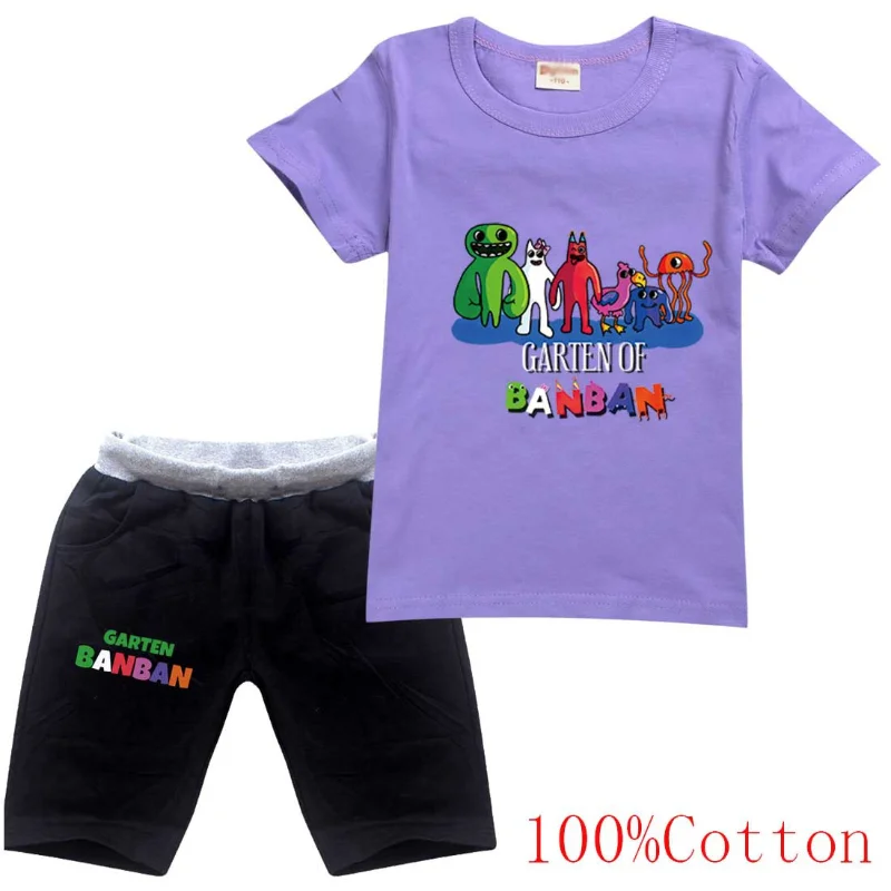 Garden of Banban Children's Cosplay Clothing Cartoon T-shirt + Shorts Two-piece Toddler Girl Clothing Boys Summer Clothing Set
Garden of Banban Children's Cosplay Clothing Cartoon T-shirt + Shorts Two-piece Toddler Girl Clothing Boys Summer Clothing Set
