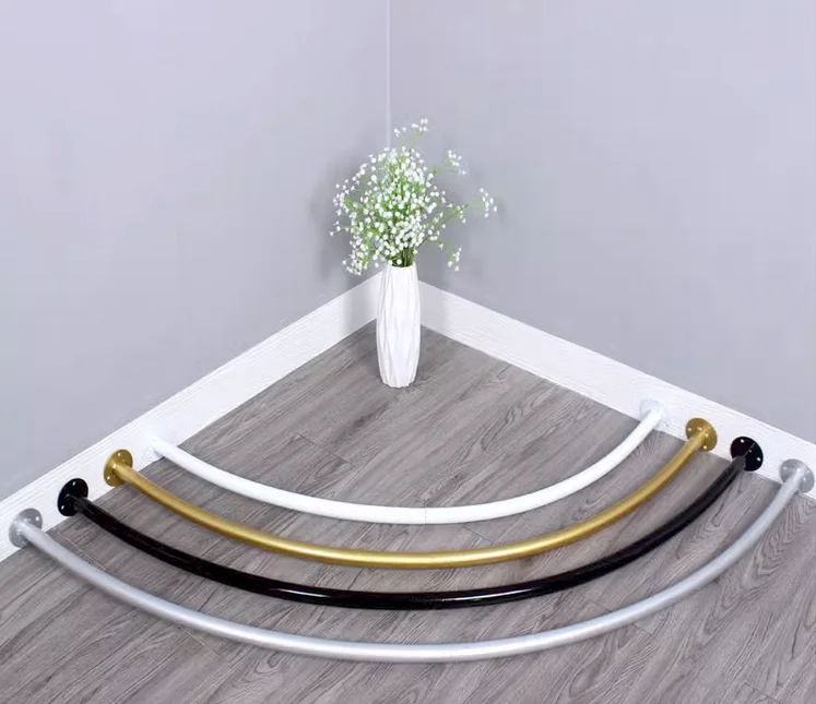 Simple wall corner changing room rack, iron display rack, customized door curtain changing room
Simple wall corner changing room rack, iron display rack, customized door curtain changing room