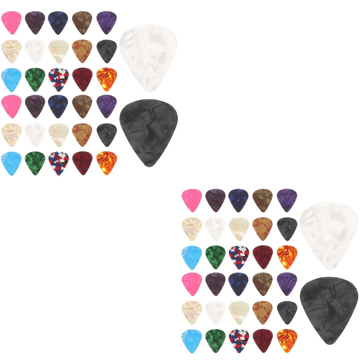 64 pcs Multipurpose Bass Picks Folk Guitar Picks Bass Guitar Picks Guitar Pick Replacement Electric Guitar Pick
64 pcs Multipurpose Bass Picks Folk Guitar Picks Bass Guitar Picks Guitar Pick Replacement Electric Guitar Pick