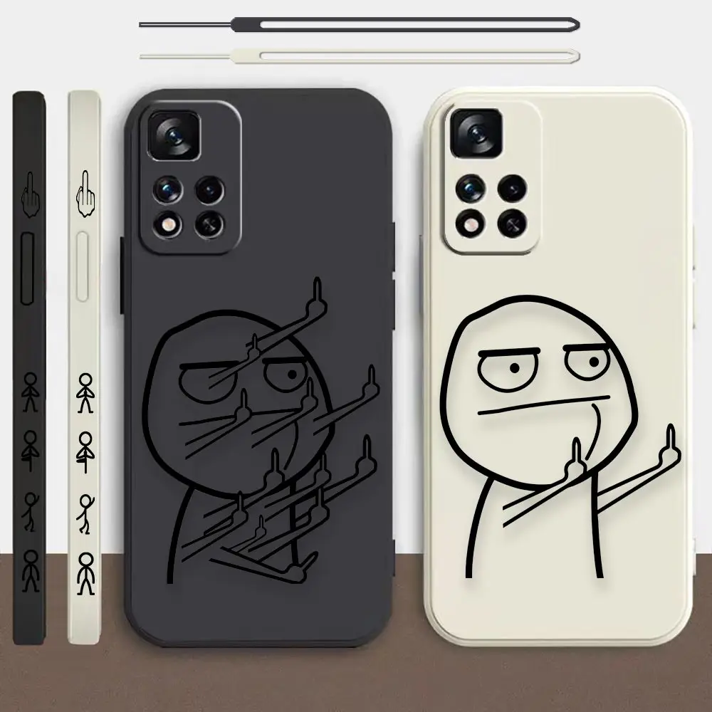 Cartoon Matchman Middle Finger Phone Case For Redmi Note 12 11 11T 11R 11E 10 9 8 7 5G Liquid Silicone Left Rope Cover Funda
Cartoon Matchman Middle Finger Phone Case For Redmi Note 12 11 11T 11R 11E 10 9 8 7 5G Liquid Silicone Left Rope Cover Funda