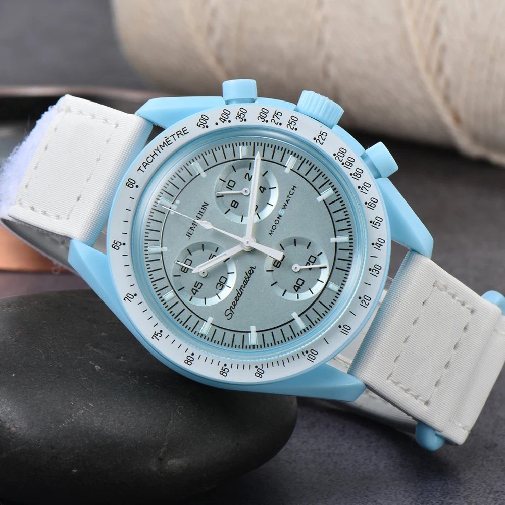 New Couple Watch Multifunction Plastic Case Weight Moon Watches For Men swatch Ladies Business Chronograph Explore Planet Clock
New Couple Watch Multifunction Plastic Case Weight Moon Watches For Men swatch Ladies Business Chronograph Explore Planet Clock