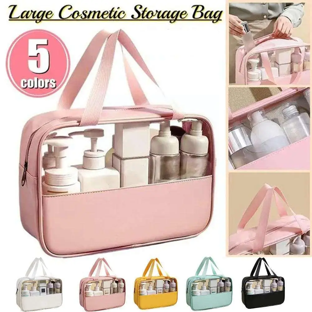 Organizers Makeup Bag Travel Storage Organizer Pvc Waterproof Tote Bag Transparent Reusable Wash Clear Bag Lunch Bags For W I9h6
Organizers Makeup Bag Travel Storage Organizer Pvc Waterproof Tote Bag Transparent Reusable Wash Clear Bag Lunch Bags For W I9h6