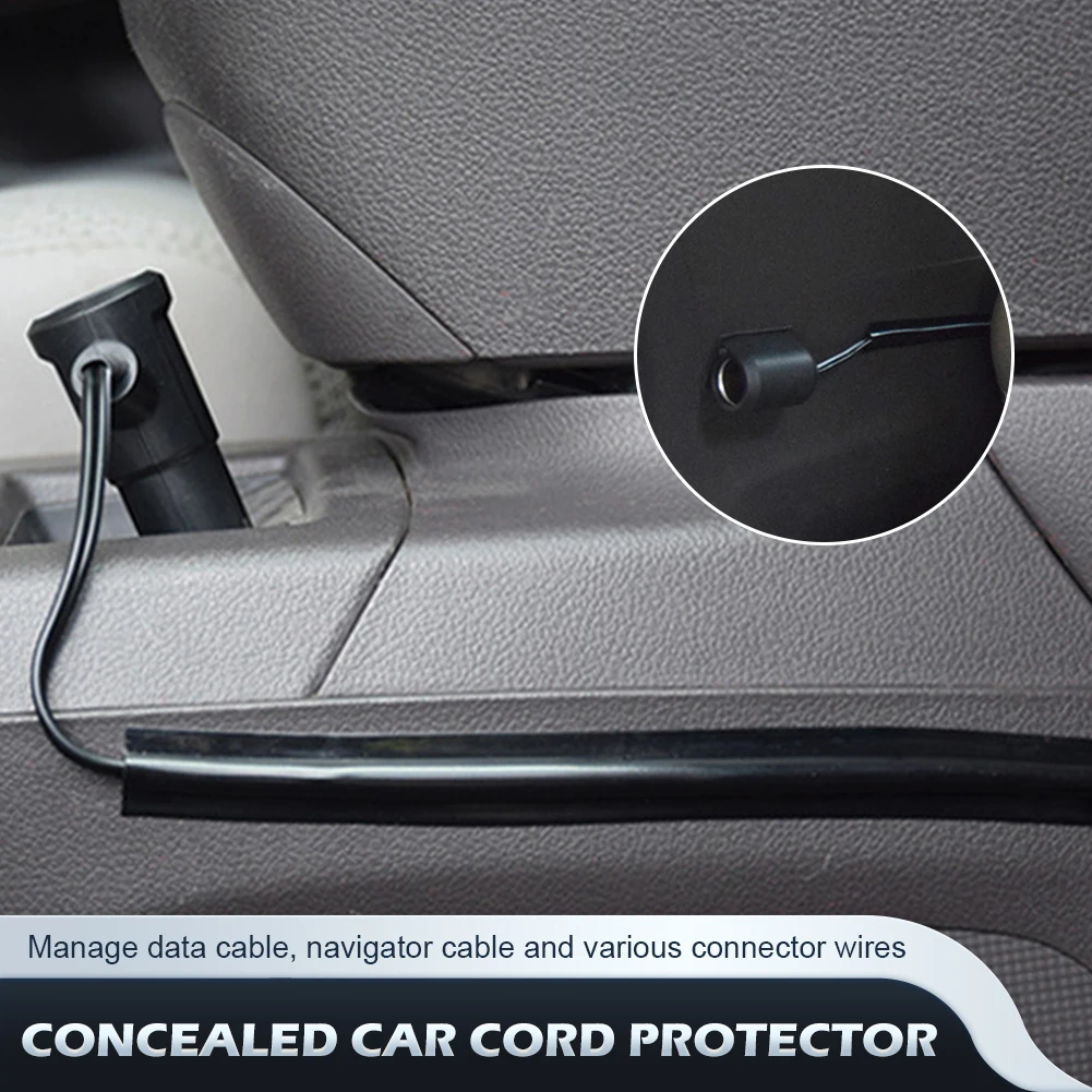 New 4PCS Car Interior Cable Line Sleeve Protector Universal Hidden Wire Cover Clips Data Cable Organizer Clamp Accessories
New 4PCS Car Interior Cable Line Sleeve Protector Universal Hidden Wire Cover Clips Data Cable Organizer Clamp Accessories