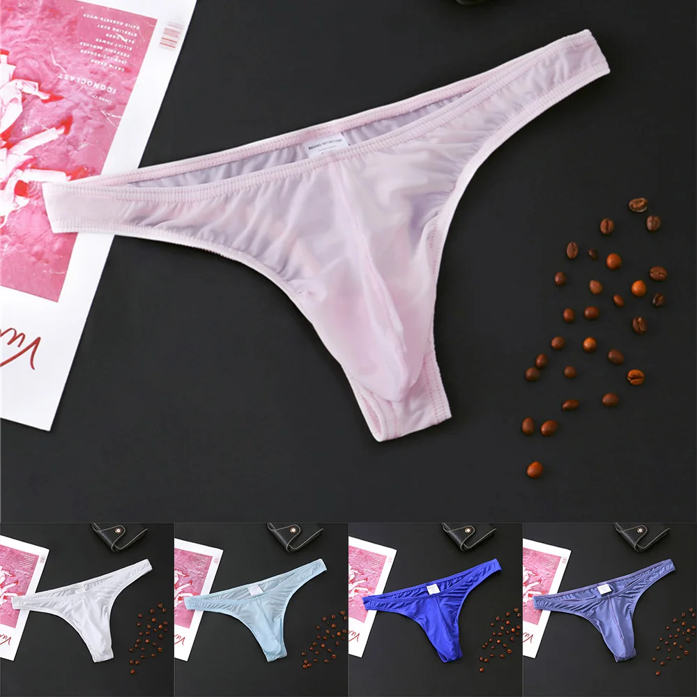 Men Briefs Underwear Comfy Breathable Thong Ultra-Soft Low-rise Bikini G-String Gay Men Sexy Underwear Sissy Panties Hot Sale
Men Briefs Underwear Comfy Breathable Thong Ultra-Soft Low-rise Bikini G-String Gay Men Sexy Underwear Sissy Panties Hot Sale