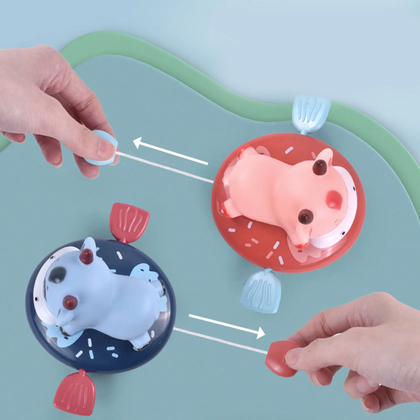 

Cow Bath Floating Toy Water Squirting Bath Toy For Toddlers Kids Cute Farm Animal Toy Water Jet Toy For Bathtub Beach Pool