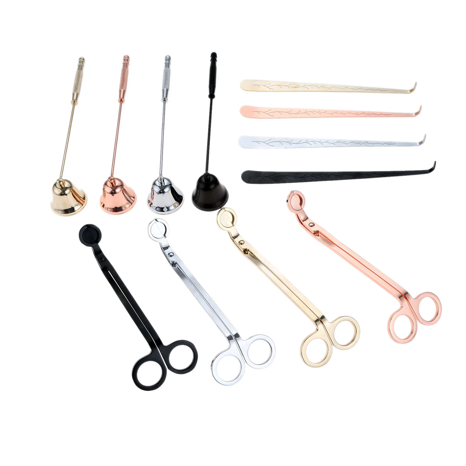 Candle Wick Trimmer Aromatherapy Extinguisher Stainless Steel Wick Cutter Scissors DIY Candle Extinguishing Tool Set Rose Gold
Candle Wick Trimmer Aromatherapy Extinguisher Stainless Steel Wick Cutter Scissors DIY Candle Extinguishing Tool Set Rose Gold