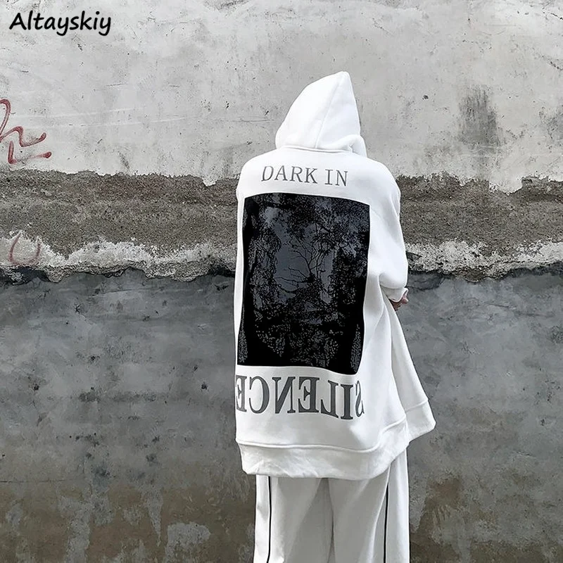 With Hat Hoodies Women Printed Loose Hooded Casual Long Sleeve Hip-hop Students Streetwear Pullover Spring Korean Style Popular
With Hat Hoodies Women Printed Loose Hooded Casual Long Sleeve Hip-hop Students Streetwear Pullover Spring Korean Style Popular