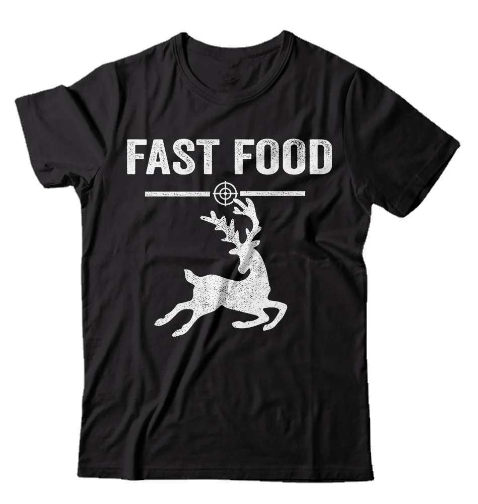 Funny Hunter Fast Food Deer Hunting T-Shirt Summer Cotton Short Sleeve O-Neck Men's T Shirt New S-3XL
Funny Hunter Fast Food Deer Hunting T-Shirt Summer Cotton Short Sleeve O-Neck Men's T Shirt New S-3XL