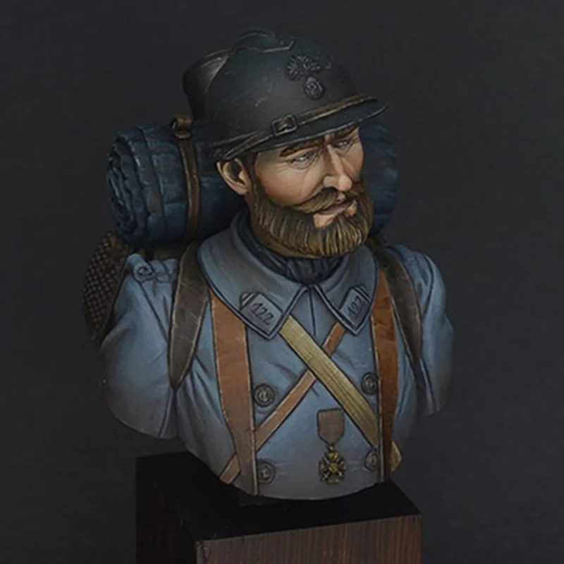 NX Bust World War II 137 Corps Model Resin Model Kit Tumei Colorless Self-assembling Resin Doll Military Figure
NX Bust World War II 137 Corps Model Resin Model Kit Tumei Colorless Self-assembling Resin Doll Military Figure