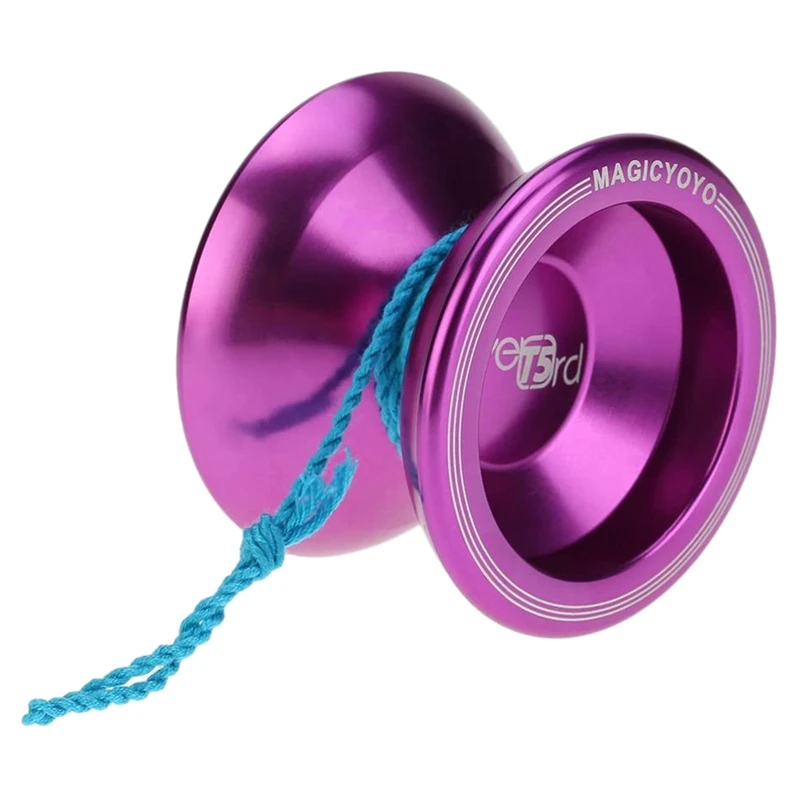 MAGICYOYO Unresponsive Yoyo T5 Overlord Aluminum Metal Alloy Yoyo 8 Ball KK Bearing with String
MAGICYOYO Unresponsive Yoyo T5 Overlord Aluminum Metal Alloy Yoyo 8 Ball KK Bearing with String