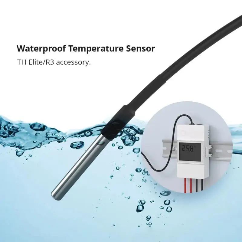 Smart Temperature Humidity Monitoring Switch Sensor DS18B20 THS01 Voice Automatic Control Review Alexa Google Home Assistant
Smart Temperature Humidity Monitoring Switch Sensor DS18B20 THS01 Voice Automatic Control Review Alexa Google Home Assistant