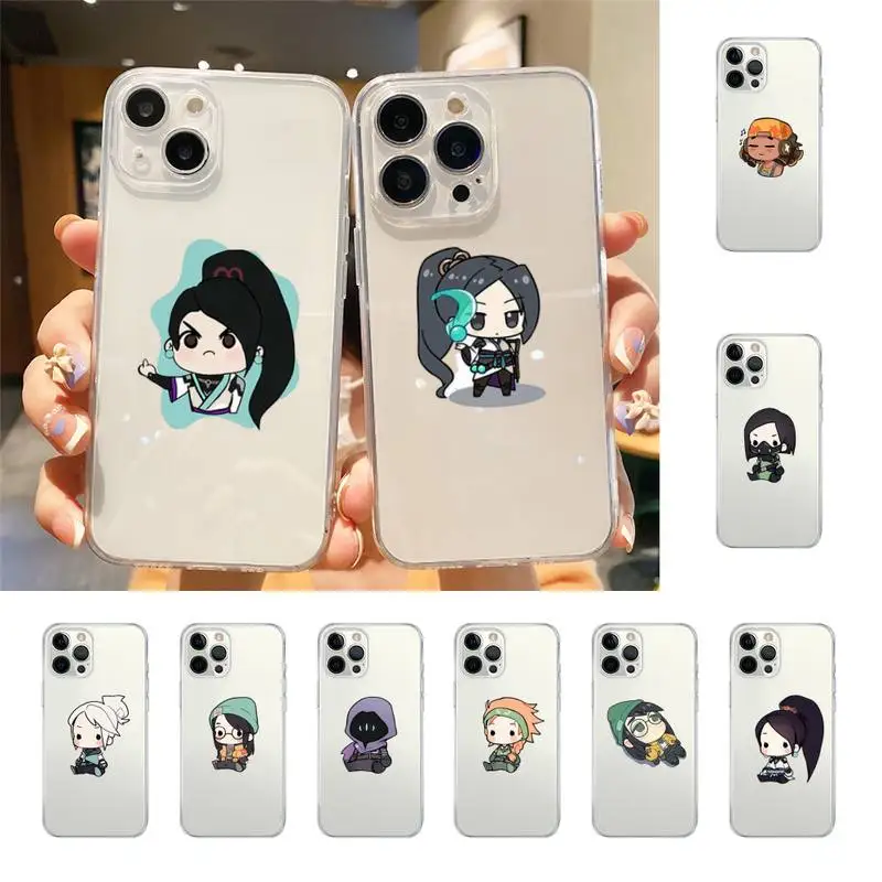 Cute Cartoon Valorant Phone Case For Iphone 7 8 Plus X Xr Xs 11 12 13 Se2020 Mini 14 Promax Case
Cute Cartoon Valorant Phone Case For Iphone 7 8 Plus X Xr Xs 11 12 13 Se2020 Mini 14 Promax Case
