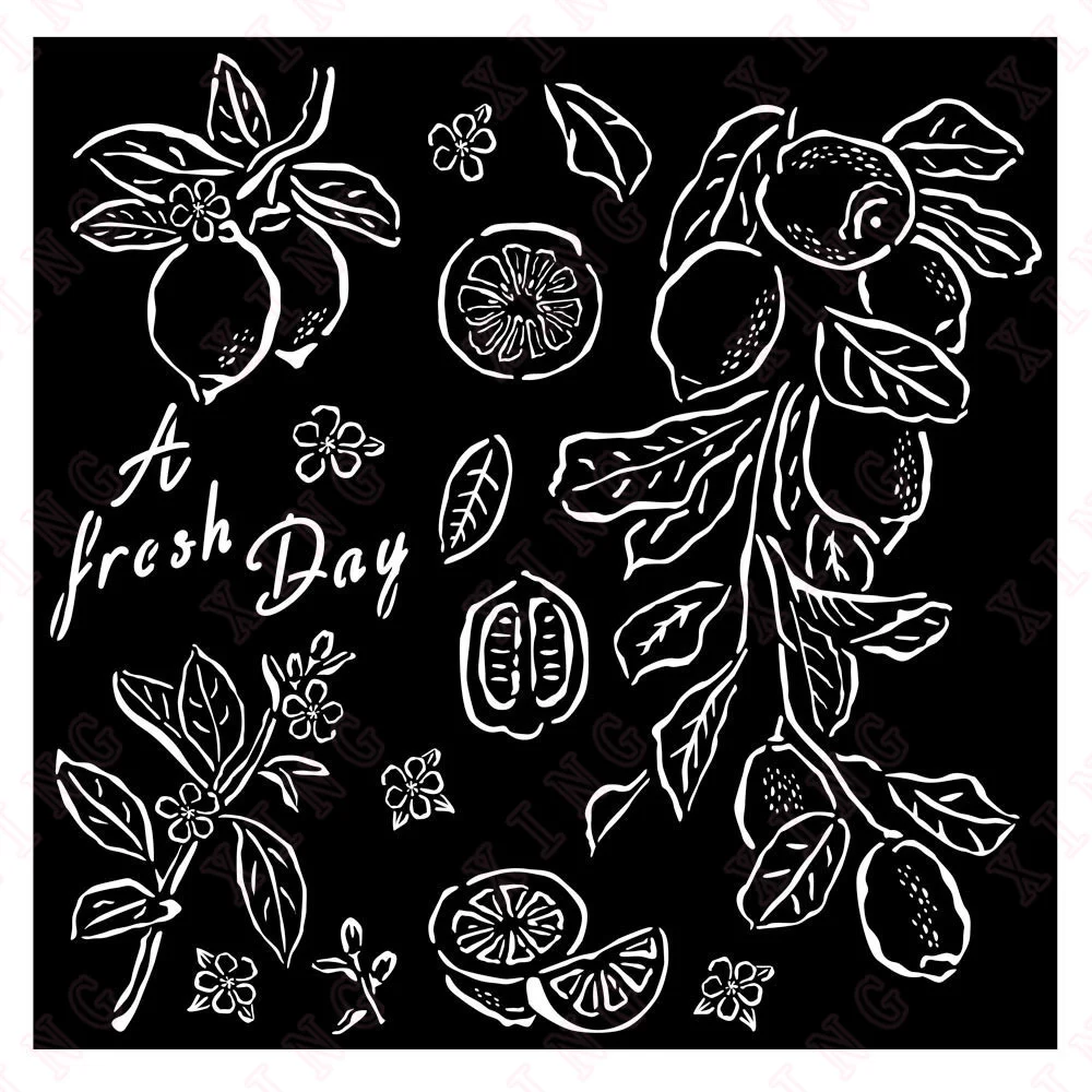 New Dream Lemons Stencil Diy Layering Stencil Painting Scrapbook Coloring Embossing Album Decorative Cut Die Craft Card Template
New Dream Lemons Stencil Diy Layering Stencil Painting Scrapbook Coloring Embossing Album Decorative Cut Die Craft Card Template