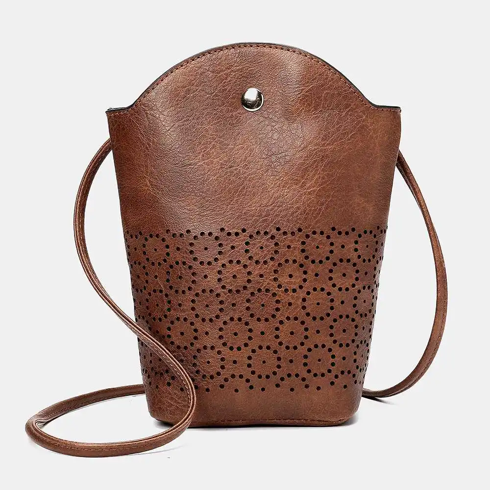 2022 New Women Hollow Out Irregular Design Little Phone Bag PU Leather Fashion Casual Crossbody Bag Bucket Bag Buckle Hangbag
2022 New Women Hollow Out Irregular Design Little Phone Bag PU Leather Fashion Casual Crossbody Bag Bucket Bag Buckle Hangbag