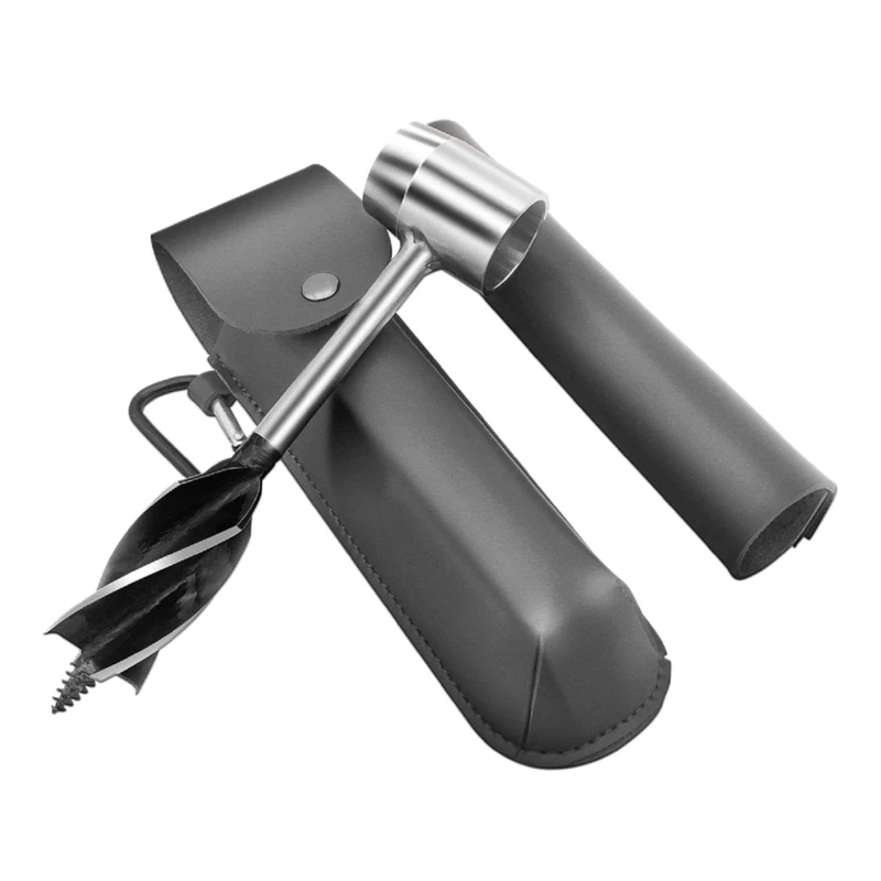 Portable Auger Drill Bits Outdoor Bushcrafting Convenient Wrench Manual Hole Making Tool for Hiking Survival Gear & Accs
Portable Auger Drill Bits Outdoor Bushcrafting Convenient Wrench Manual Hole Making Tool for Hiking Survival Gear & Accs