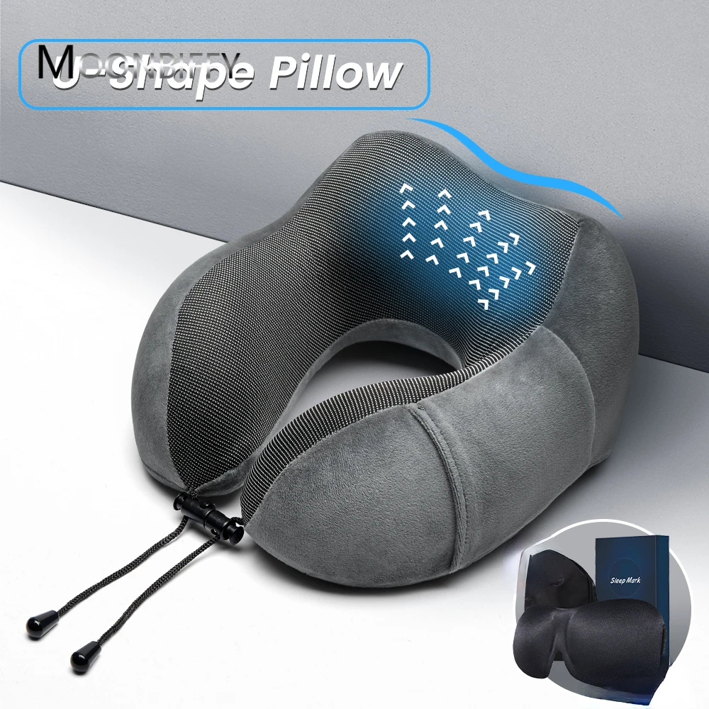 U-Shaped Memory Foam Sleep Neck Pillow Travel Neck Massager Cushion Sleeping Aid Neck Support Headrest Airplane Travesseiro
U-Shaped Memory Foam Sleep Neck Pillow Travel Neck Massager Cushion Sleeping Aid Neck Support Headrest Airplane Travesseiro