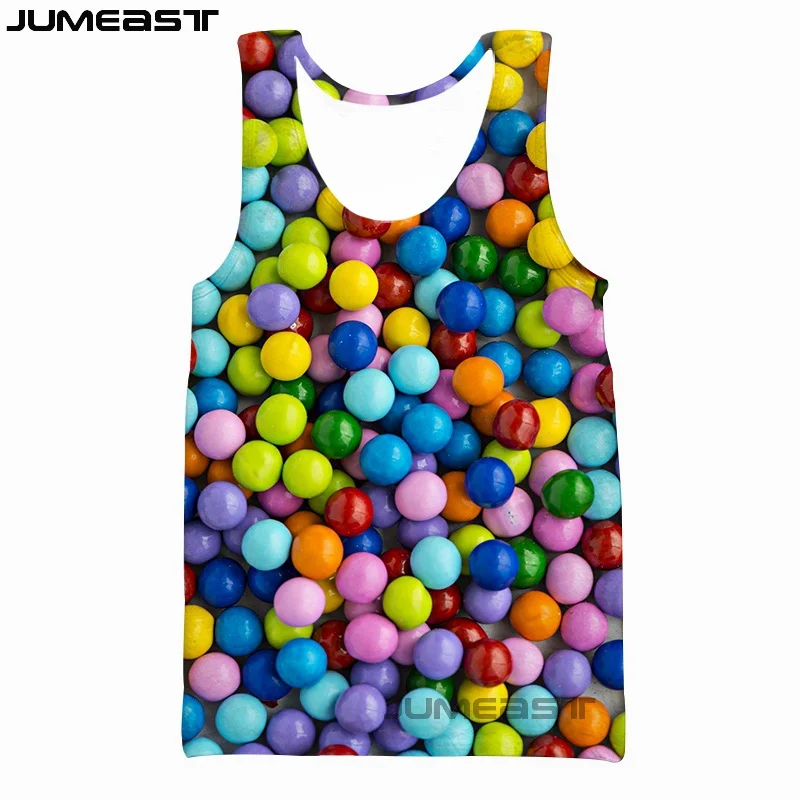 2022 Men Women 3D Vest Pill Candy Fruit Streetwear Harajuku Oversized Short Sleeve Sport Pullover Summer Tank Tops Tees
2022 Men Women 3D Vest Pill Candy Fruit Streetwear Harajuku Oversized Short Sleeve Sport Pullover Summer Tank Tops Tees