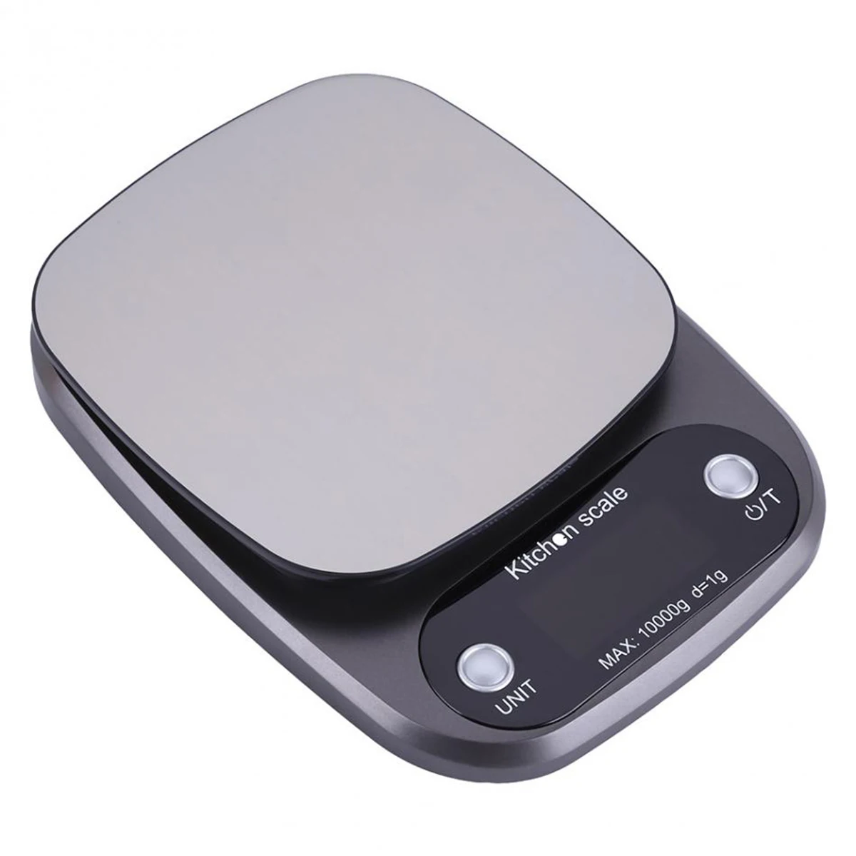 10kg/1g Digital Kitchen Scale Food LCD Electronic Weighing Scale - Gray10kg/1g Digital Kitchen Scale
10kg/1g Digital Kitchen Scale Food LCD Electronic Weighing Scale - Gray10kg/1g Digital Kitchen Scale