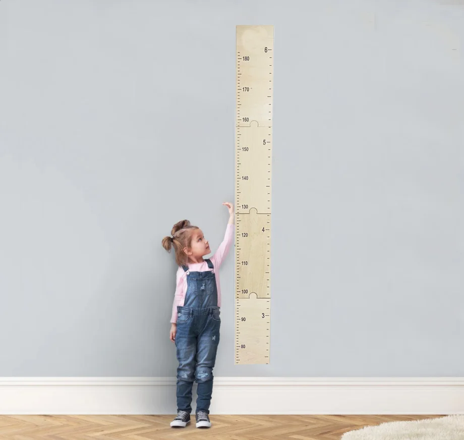 Wooden Kids Height Growth Chart Ruler Family Baby Children Height Personalised Room Decoration Wall Meter Measurement 40-180CM
Wooden Kids Height Growth Chart Ruler Family Baby Children Height Personalised Room Decoration Wall Meter Measurement 40-180CM