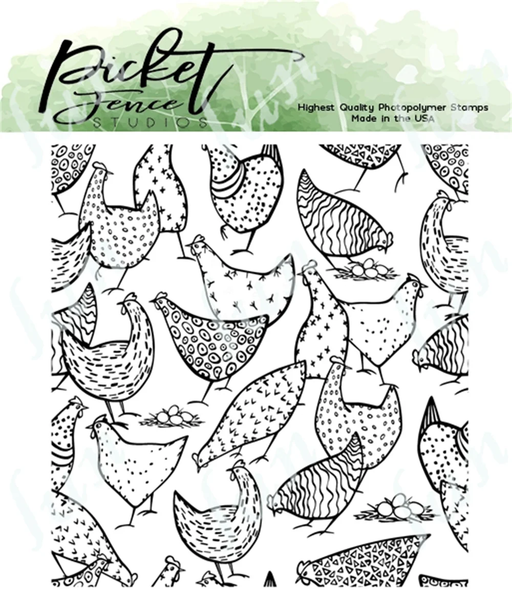 2022 New Hot Sell Flock of Chickens Clear Silicone Stamps Diy Paper Craft Mould Painting Scrapbook Coloring Decoration Stencils
2022 New Hot Sell Flock of Chickens Clear Silicone Stamps Diy Paper Craft Mould Painting Scrapbook Coloring Decoration Stencils