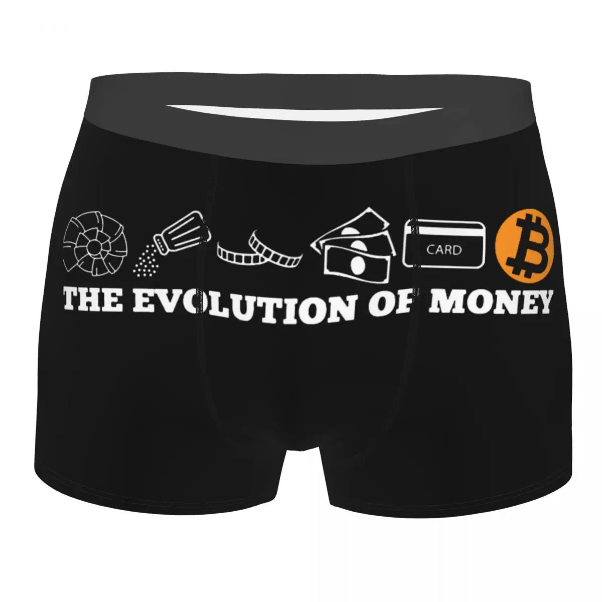 The Evolution Of Money Bitcoin Btc Crypto Man Underwear Blockchain Boxer Briefs Shorts Panties Polyester Underpants for Homme
The Evolution Of Money Bitcoin Btc Crypto Man Underwear Blockchain Boxer Briefs Shorts Panties Polyester Underpants for Homme