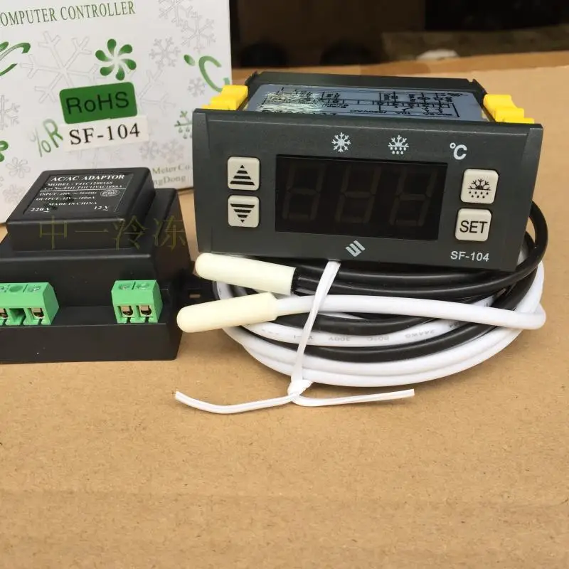 Sf-104 temperature controller refrigerator freezer refrigerator adjustable temperature controller digital display ac
Sf-104 temperature controller refrigerator freezer refrigerator adjustable temperature controller digital display ac
