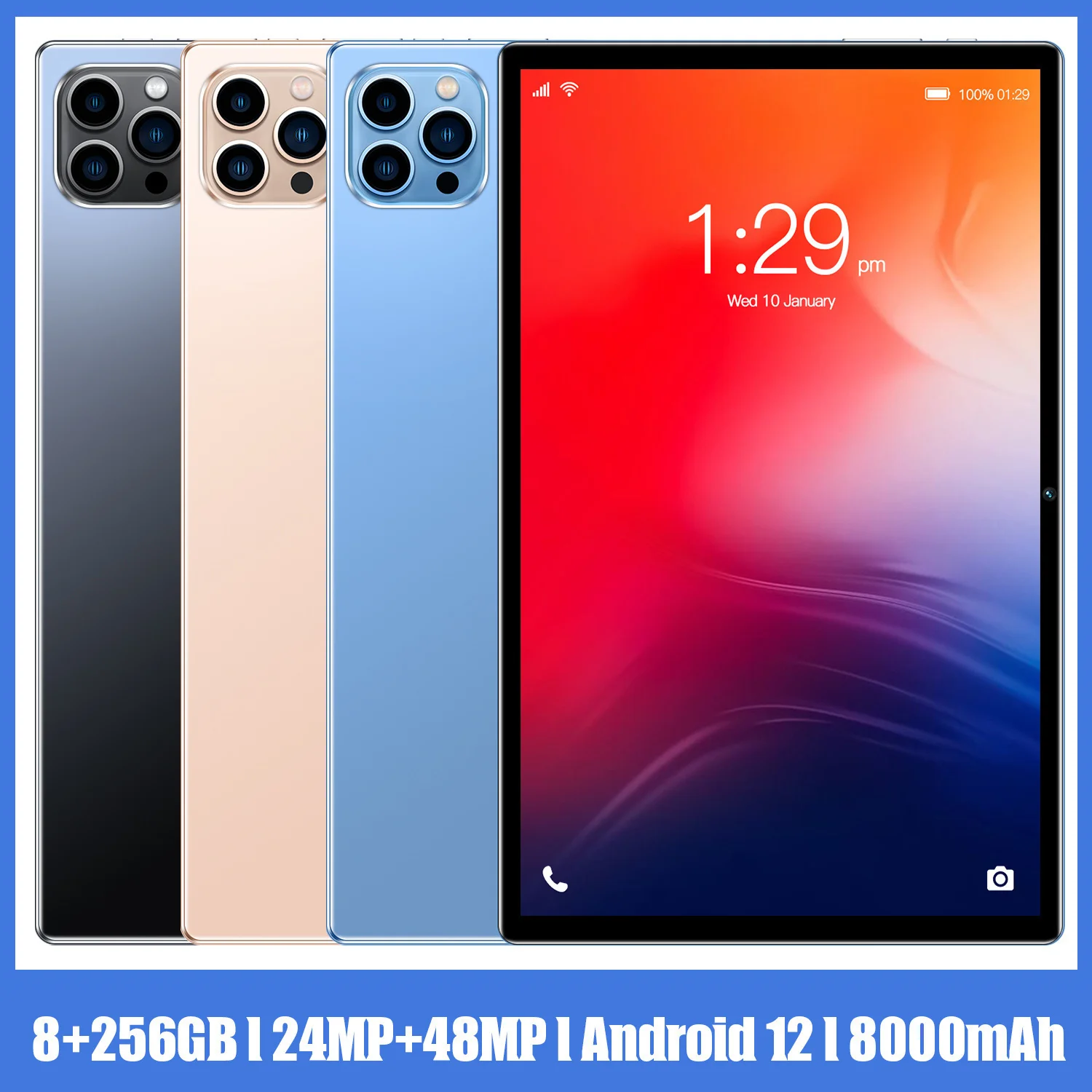 2023 Global Firmware New Pad Pro10 10.1inch WIFI 2.5K LCD Screen MTK6797 Octa Core 8GB+256GB Tablet Android 12 24+48MP Camera
2023 Global Firmware New Pad Pro10 10.1inch WIFI 2.5K LCD Screen MTK6797 Octa Core 8GB+256GB Tablet Android 12 24+48MP Camera
