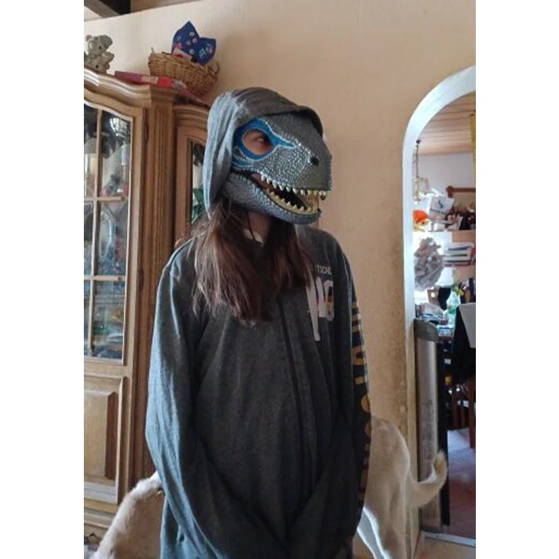 Halloween Dragon Dinosaur Mask Open Mouth Latex Horror Dinosaur Headgear Halloween Party Cosplay Costume Scared Mask Dropship
Halloween Dragon Dinosaur Mask Open Mouth Latex Horror Dinosaur Headgear Halloween Party Cosplay Costume Scared Mask Dropship