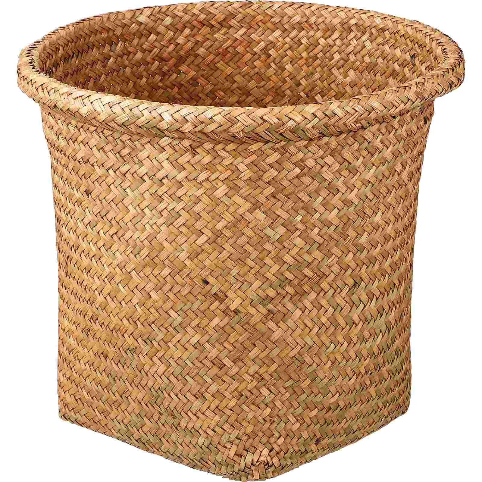 Wicker Waste Basket Woven Trash Baskets Laundry Hampers Home Rattan Can Storage 
Wicker Waste Basket Woven Trash Baskets Laundry Hampers Home Rattan Can Storage