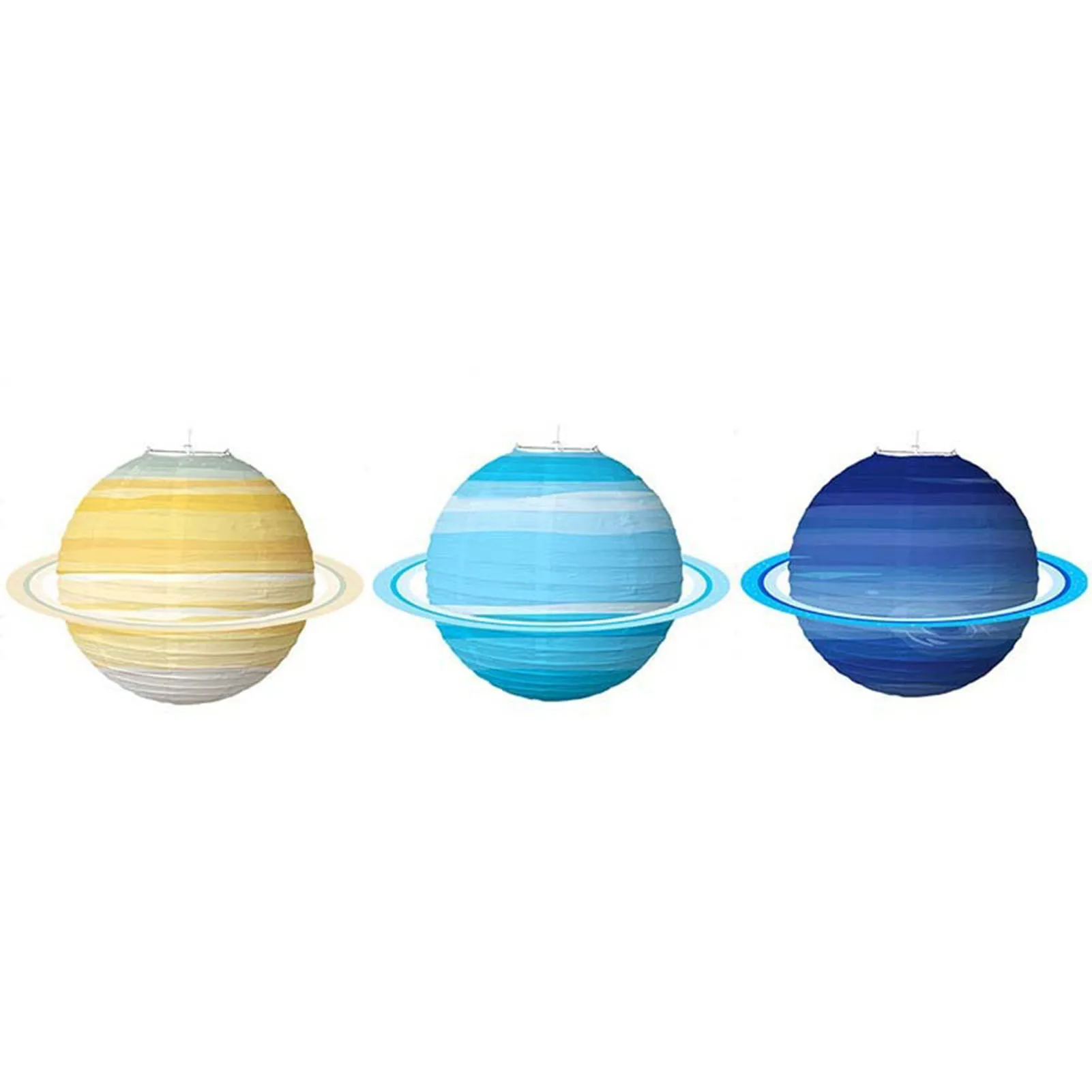 8pcs 3D Paper Planet Lanterns 12" Out of This World Space Lanterns Ornaments for Kids Space Theme Party Decorations 
8pcs 3D Paper Planet Lanterns 12" Out of This World Space Lanterns Ornaments for Kids Space Theme Party Decorations