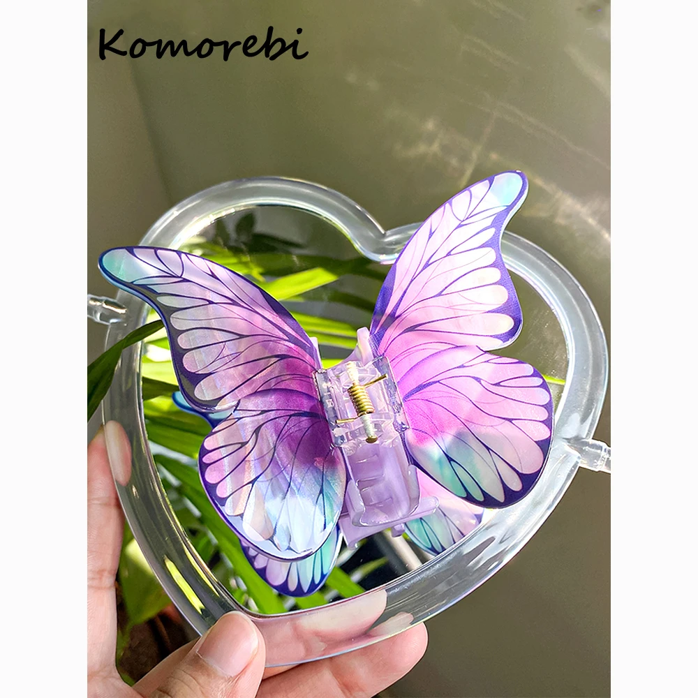 Colorful Patterned Butterflies Hair Claws Acrylic Hair Clips Hair Accessories for Women
Colorful Patterned Butterflies Hair Claws Acrylic Hair Clips Hair Accessories for Women