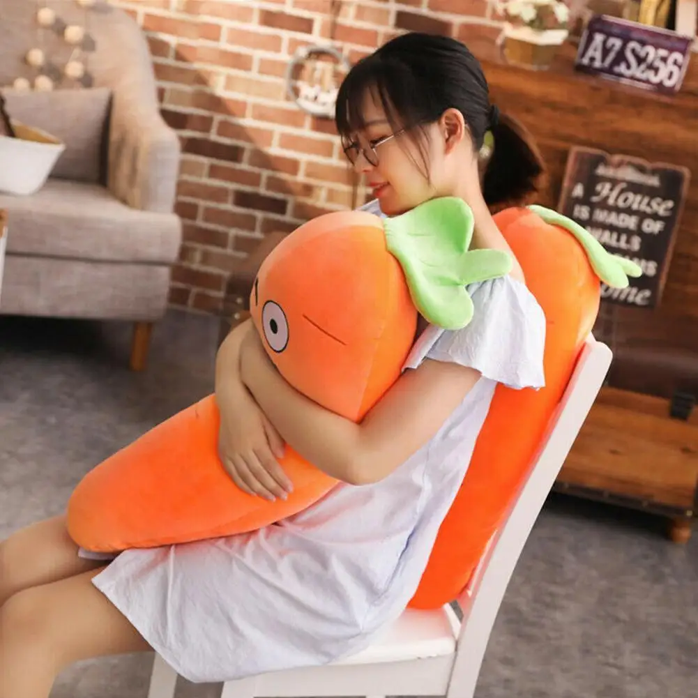 45cm Cartoon Carrot Plush Toy Soft Simulation Vegetable Pillow Stress Relieve Cute Kids Girls Stuffed Toys For Children Gif U7l2
45cm Cartoon Carrot Plush Toy Soft Simulation Vegetable Pillow Stress Relieve Cute Kids Girls Stuffed Toys For Children Gif U7l2