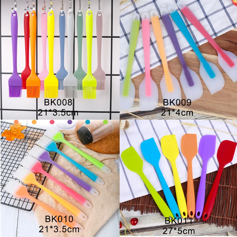 Silicone Heat Resistant Pastry Oil Brush Scraper High Quality Food Grade Healthy And Safety Spatula Cake Tool
Silicone Heat Resistant Pastry Oil Brush Scraper High Quality Food Grade Healthy And Safety Spatula Cake Tool
