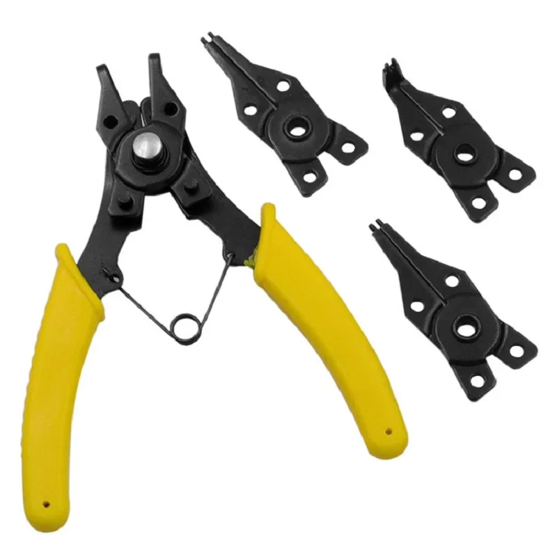 4 IN 1 Multifunctional Snap Ring Pliers Multi Tools Multi Crimp Tool Internal External Ring Remover Retaining Circlip Pliers
4 IN 1 Multifunctional Snap Ring Pliers Multi Tools Multi Crimp Tool Internal External Ring Remover Retaining Circlip Pliers