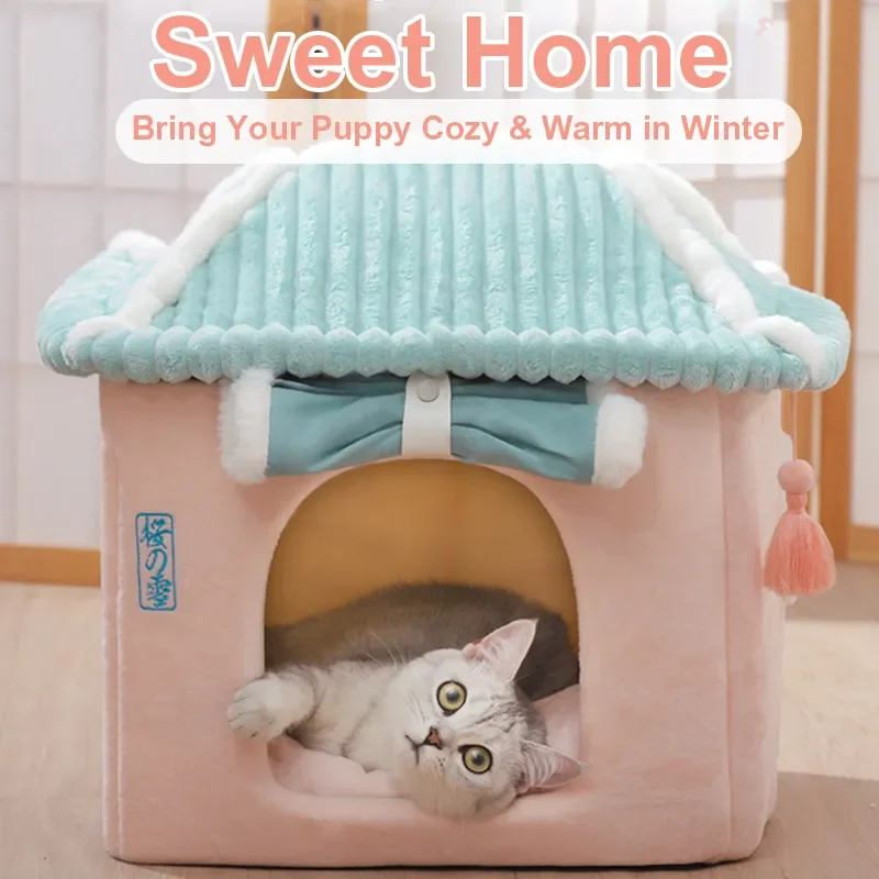 Hoopet Cute Fully Enclosed House For Cats Warmth Winter Pet House Super Soft Sleeping Bed For Puppy Cat House Suppliers
Hoopet Cute Fully Enclosed House For Cats Warmth Winter Pet House Super Soft Sleeping Bed For Puppy Cat House Suppliers
