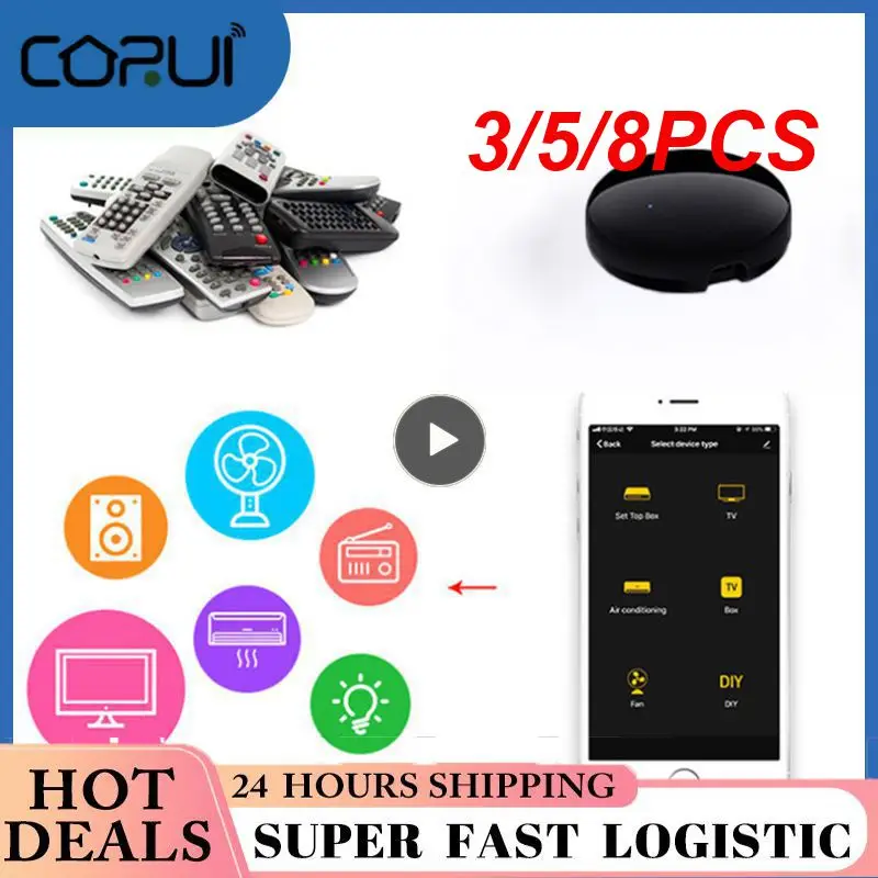 3/5/8PCS Smart Infrared Controller Wifi Smart Home Controller Convenient Ir Remote Universal Mini Ir Devices Universal Remote
3/5/8PCS Smart Infrared Controller Wifi Smart Home Controller Convenient Ir Remote Universal Mini Ir Devices Universal Remote