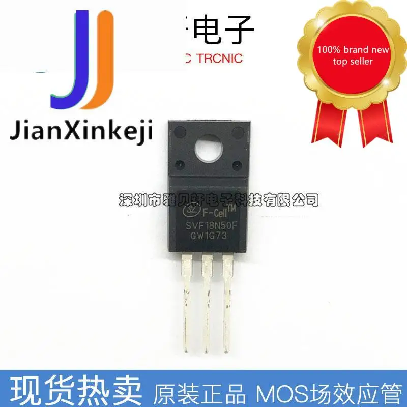 10pcs 100% orginal new SVF18N50F 18N50 N channel 18A 500V MOS field effect tube TO-220F
10pcs 100% orginal new SVF18N50F 18N50 N channel 18A 500V MOS field effect tube TO-220F