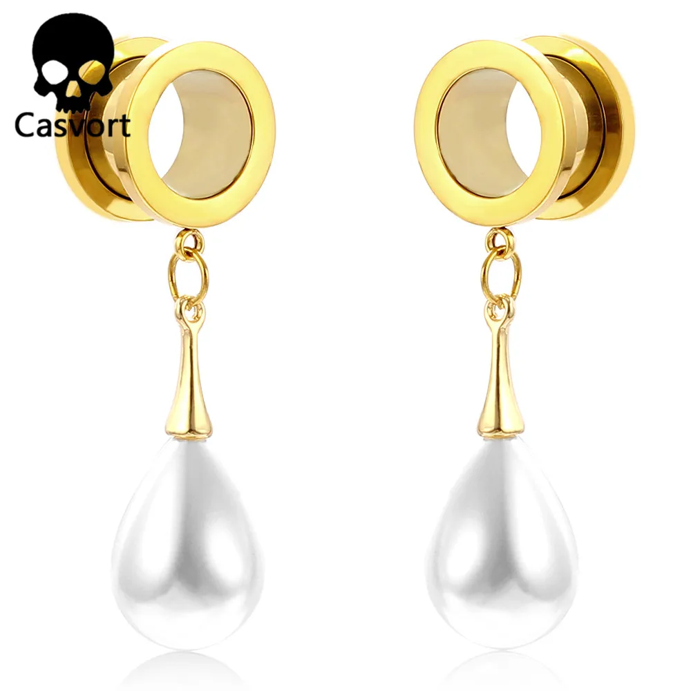 Casvort 2 шт. жемчужные Висячие затычки для ушей туннель из нержавеющей стали 316L расширитель пирсинг для тела ювелирные изделия Модные серьги д...
Casvort 2 шт. жемчужные Висячие затычки для ушей туннель из нержавеющей стали 316L расширитель пирсинг для тела ювелирные изделия Модные серьги д...