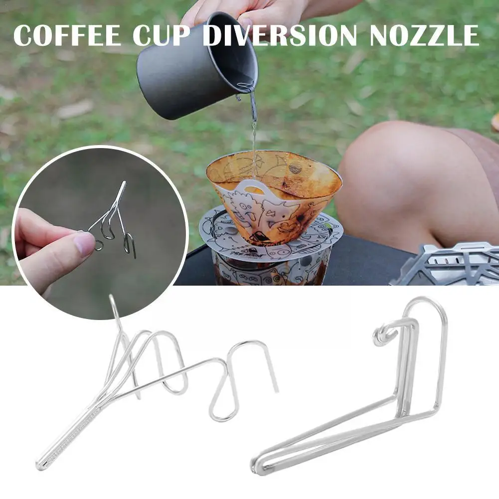 2 Style Coffee Cup Diversion Nozzle 304 Stainless Steel Drain Cup Guide Bottle Water Water Outdoor Frame Portable Spout Cam R1B7
2 Style Coffee Cup Diversion Nozzle 304 Stainless Steel Drain Cup Guide Bottle Water Water Outdoor Frame Portable Spout Cam R1B7